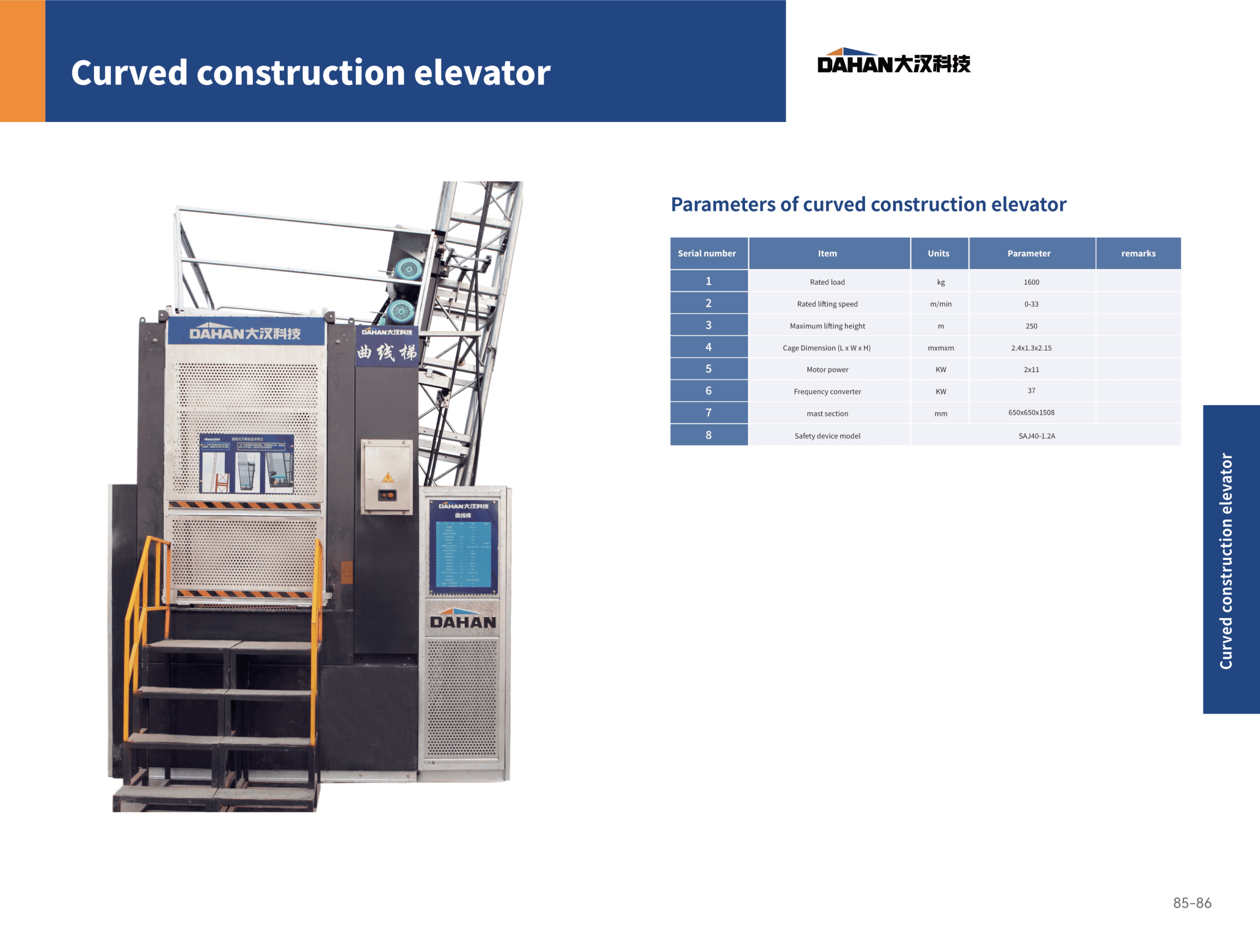 SC200 Uc Motorlu Reduktorlu Asansor II